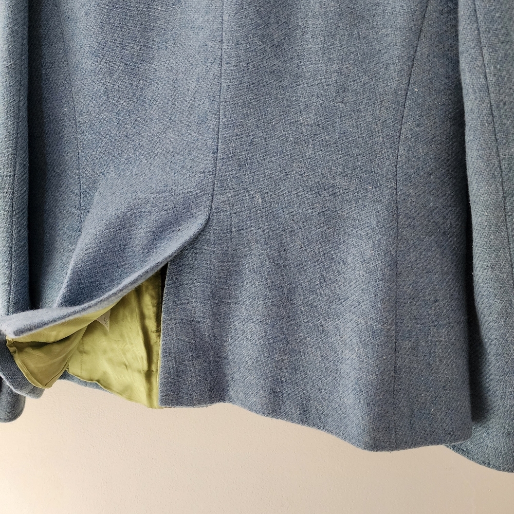 Lands' End Light Blue Blazer sz 10 - Picture 12 of 15